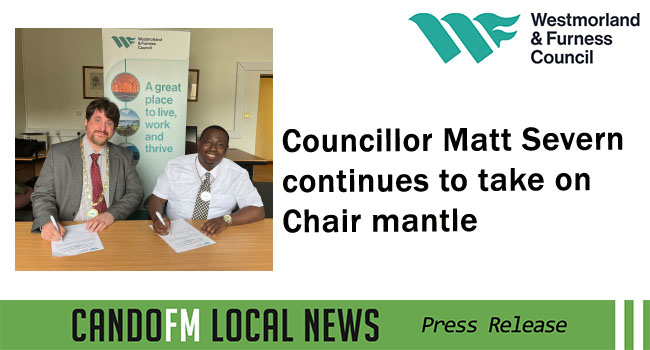 Councillor Matt Severn continues to take on Chair mantle