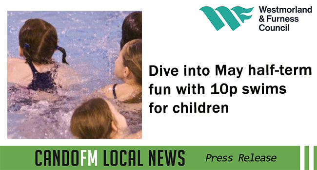 Dive into May half-term fun with 10p swims for children