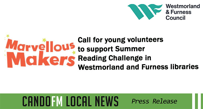 Call for young volunteers to support Summer Reading Challenge in Westmorland and Furness libraries