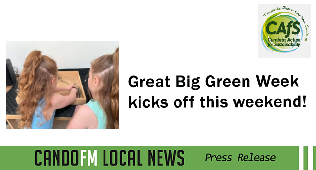 Great Big Green Week kicks off this weekend!