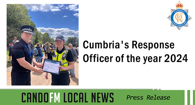 Cumbria’s Response Officer of the year 2024