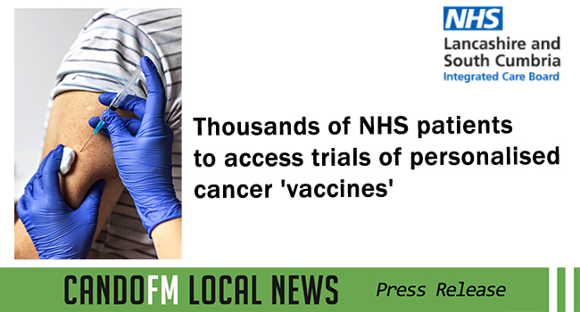 Thousands of NHS patients to access trials of personalised cancer ‘vaccines’