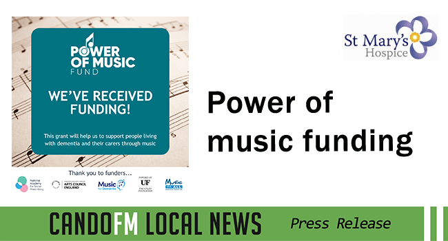 Power of music funding