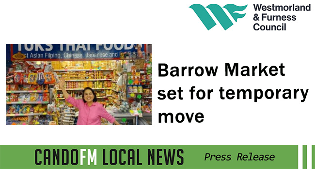 Barrow Market set for temporary move