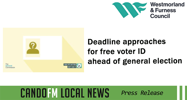 Deadline approaches for free voter ID ahead of general election