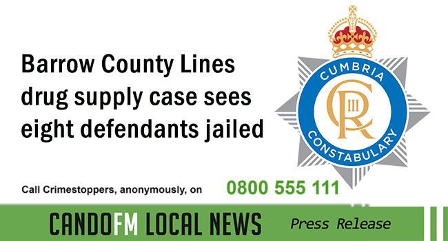 Barrow County Lines drug supply case sees eight defendants jailed