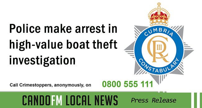 Police make arrest in high-value boat theft investigation