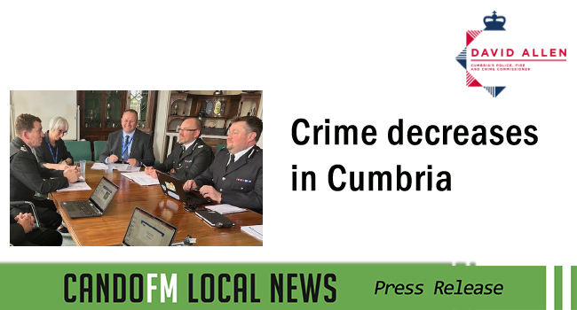 Crime decreases in Cumbria