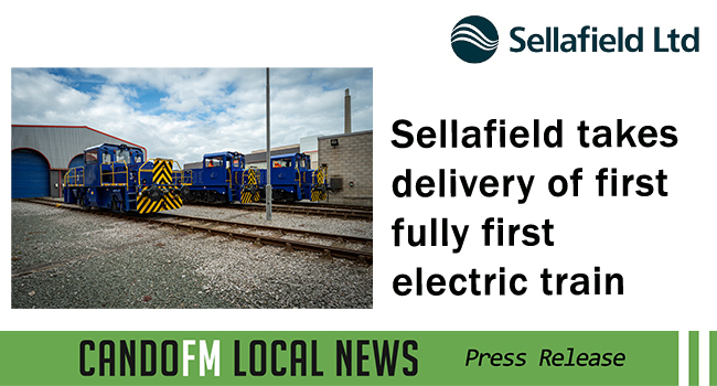 Sellafield takes delivery of first fully first electric train