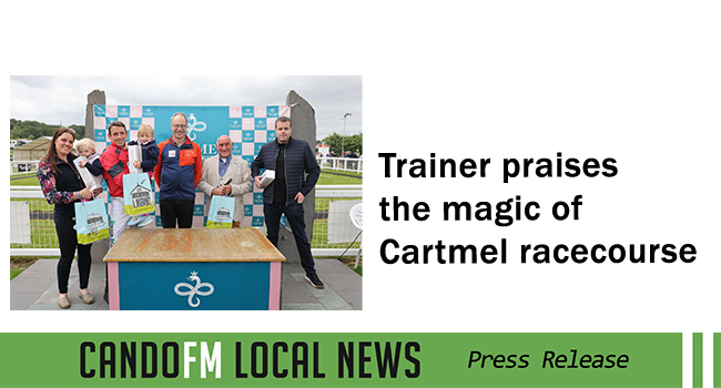 Trainer praises the magic of Cartmel racecourse