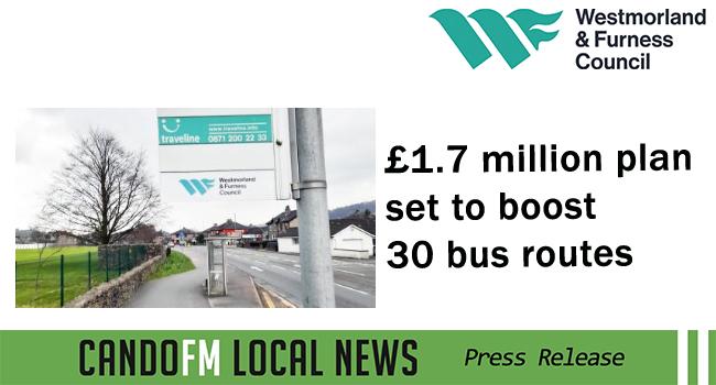 £1.7 million plan set to boost 30 bus routes