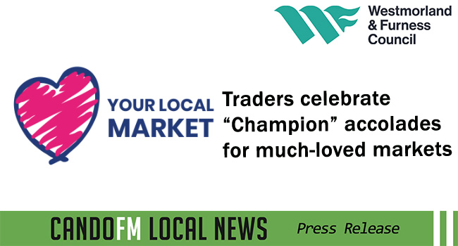 Traders celebrate “Champion” accolades for much-loved markets