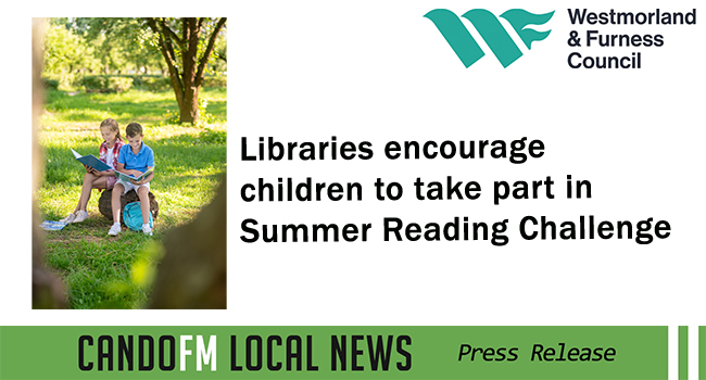 Libraries encourage children to take part in Summer Reading Challenge