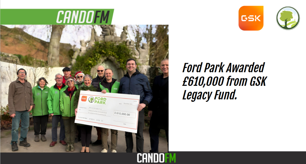Ford Park Awarded £610,000 from GSK Legacy Fund.