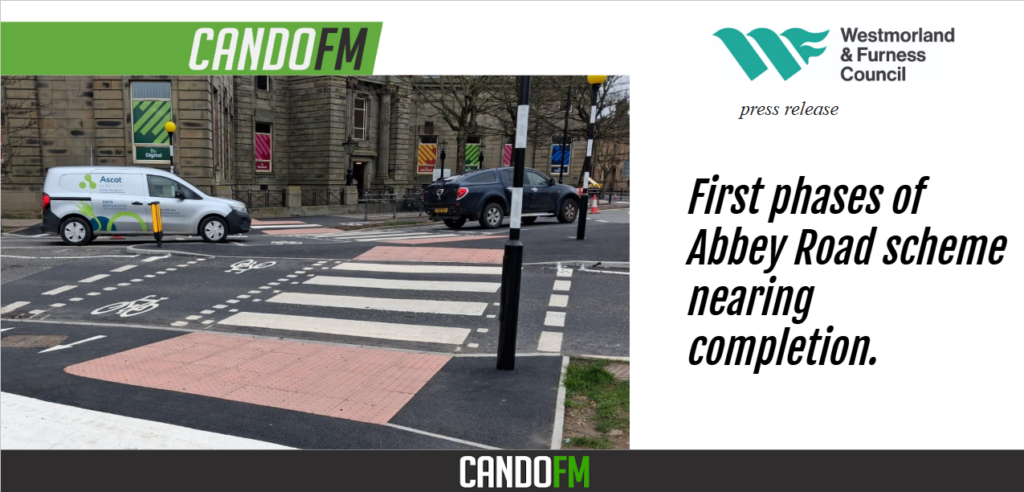 First phases of Abbey Road scheme nearing completion